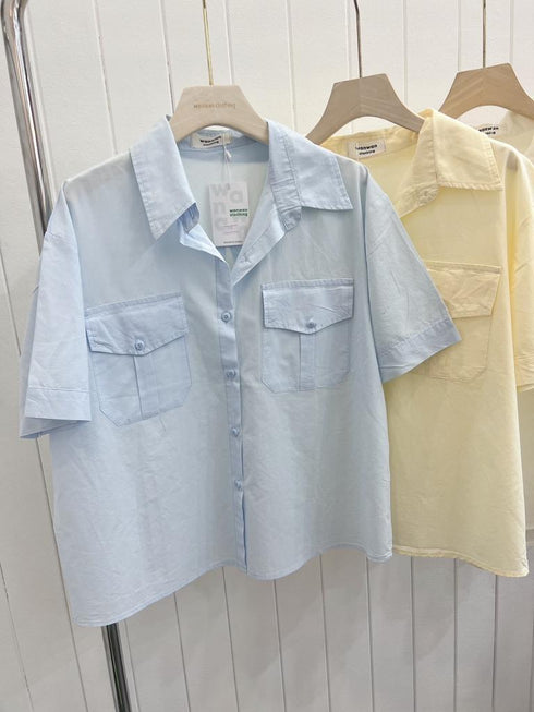 Wanwan Clothing Half Sleeves Summer Shirts